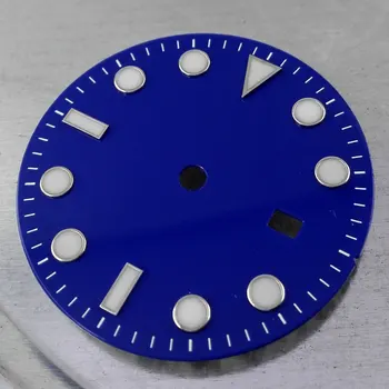 28.5 mm din Oțel Inoxidabil, Cadran de Ceas se Potrivesc NH35 Automatic Data Fereastră