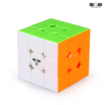 Cel mai bun de Vânzare QiYi MoFangGe WuWei M 3x3x3 Magic Cub Magnetic Profesionale ACA GTS2 M 3x3 Viteza Magneți magico cubo Jucarii Educative