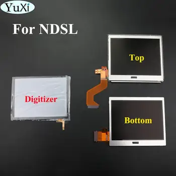 YuXi Sus Superioare / Inferioare de Jos LCD Display Ecran Touch Screen Digitizer Sticla Pentru Nintendo DS Lite DSL pentru NDSL Joc Consola