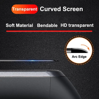 Folie de protectie ecran Pentru Huawei Band 4 sticlă de Protecție Moale Pentru onoare trupa 5i Film Anti-zero Fara bule de aer (Non-sticlă călită