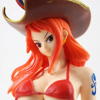 25cm Anime One Piece Pavilion Diamant Nava Figura Nami Boa Hancock Fata Sexy Figurina Pirat Căpitanul PVC Model Jucarii Papusa