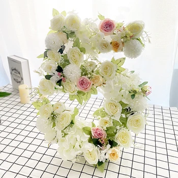 3D DIY Florale Litere Numărul de Ziua de naștere pentru Copil de Dus Decorare Idei Creative Flori Artificiale Perete Petrecerea de Nunta Decor