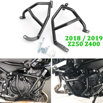 Artudatech Moto Motor Grilajul Crash Bar Protector Negru Pentru Kawasaki Z250 2018 2019 Z400 2020