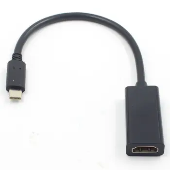USB-C pentru Adaptor HDMI 4K 30Hz Tip C 3.1 sex Masculin la HDMI de sex Feminin Cablu Adaptor Convertor pentru Noul MacBook