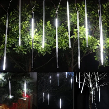 30cm 10 Tuburi LED-uri Alimentate Solar Lumina Impermeabil Ghirlanda Decor de Vacanță pentru Crăciun Petrecere de Nuntă Grădină Zână Benzi de Lumină