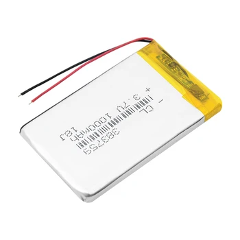 Baterie litiu-polimer 383759 3.7 V lipo baterie 1000mah pentru MP3 MP4 MP5 GPS DVD Electric Jucărie li-polimer baterie reîncărcabilă