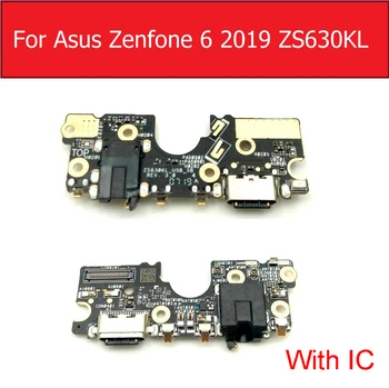 Original Incarcator USB Port Jack de Bord Pentru ASUS Zenfone 6 2019 ZS630KL de Încărcare USB Plug Dock Port pentru Căști de Bord Piese de schimb