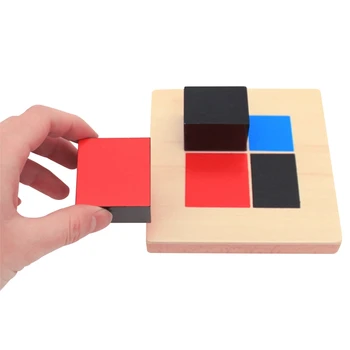 Copilul Montessori Învățarea Timpurie Algebra Matematica Binomul Cube Set De Jucării Din Lemn