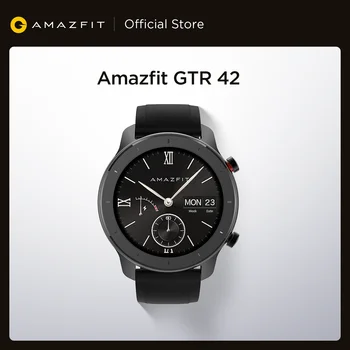 Noua Versiune Globală Nou Amazfit GTR 42mm Ceasul Inteligent 5ATM Smartwatch 12 Zile Bateria Music Control Pentru Android, IOS, telefon