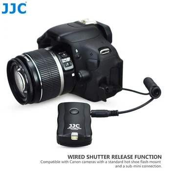 JJC Lanterna Camera de Control de la Distanță de 30 de Metri 433mHz 16 Canale Wireless Flash Trigger Kit pentru Canon/Nikon/Olympus/Pentax