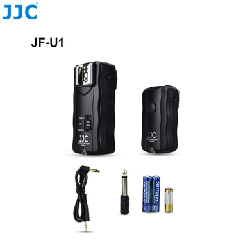 JJC Lanterna Camera de Control de la Distanță de 30 de Metri 433mHz 16 Canale Wireless Flash Trigger Kit pentru Canon/Nikon/Olympus/Pentax