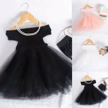 Sugar Baby Girl Dress De Pe Umăr Rochie De Printesa Solid Dantela Concurs De Petrecere Tutu Tulle Rochii De 3 Culori