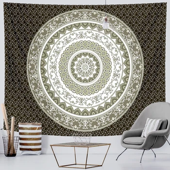 Psihedelice scena de mari dimensiuni Mandala dormitor tapiserie decor acasă Hippie, Boem decorative saltea yoga mat