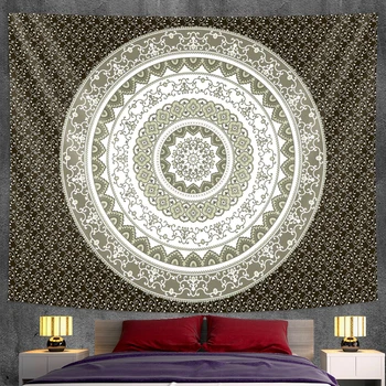 Psihedelice scena de mari dimensiuni Mandala dormitor tapiserie decor acasă Hippie, Boem decorative saltea yoga mat