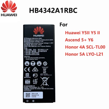 Original HB4342A1RBC 2200mAh Acumulator Pentru Huawei y5II Y5 II 2 Ascend 5+ Y6 onoare 4A SCL-TL00 onoare 5A LYO-L21 Telefon Inteligent