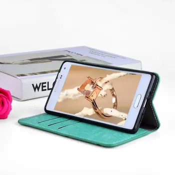 Pentru iphone 6 case de Moda de Lux, Flip cover bling din Piele cu Slot pentru Card de suport Fără magneți de Cazuri pentru iphone 6 6s plus funda