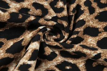 Simenual Leopard pe Un Umăr Co-ord Seturi de Semnalizare Maneca Lunga Femei Sexy Crop Top Si Pantaloni Două Piese de Costume de Club Baddie Haine