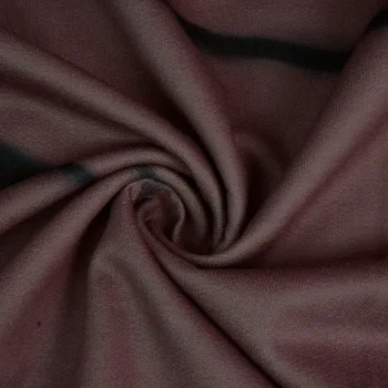 Femeile Cravată Cu Dungi De Imprimare Tricou Casual Pulover Vrac Maneca Lunga Tunica Topuri Epocă Simplu All-Meci Gât T Shirt
