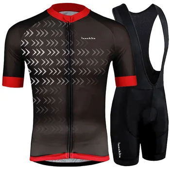 Ropa ciclismo hombre Ciclism Jersey 4D GEL Pad 2019 RUNCHITA Echipa Pro Scurt Maneca Ciclism Jersey SET Maillot Ropa Ciclismo kit