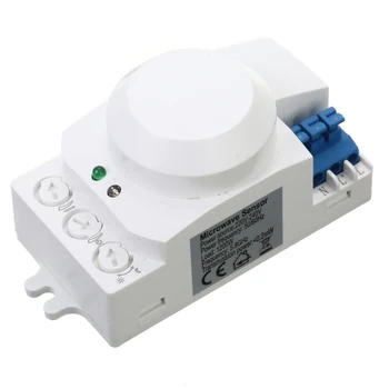 1buc 220V cuptor cu Microunde Comutator Senzor 5.8 GHz Auto Inducție Circulație Mișcare Radar Senzor de Mișcare Switch-uri
