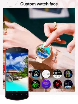 MK20 Ceas Inteligent 2020 Full Touch Screen Femei Smartwatch Pentru Fete Compatibil Cu Android Și IOS Rapid de Transport maritim