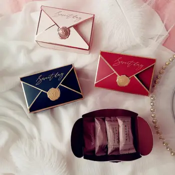 Stil Retro ambalaj cutie de cadou de Nunta Decoratiuni Nunta Favoruri de Partid Cadou pentru Oaspeții de Suveniruri Plic cutie mică cutie de bomboane