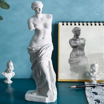 Ornamente de decor acasă Rupt brațul Venus Rășină de artă statui pentru decorare accesorii Creativitatea caracter Sculptura decor