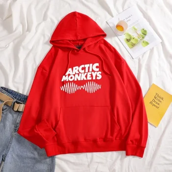 Noi 2020 Arctic Monkeys Sunet Hanorace de Culoare Pură Maneca Lunga, hanorac cu glugă Scrisoare de Imprimare Femei toamna sweatershirt Unisex