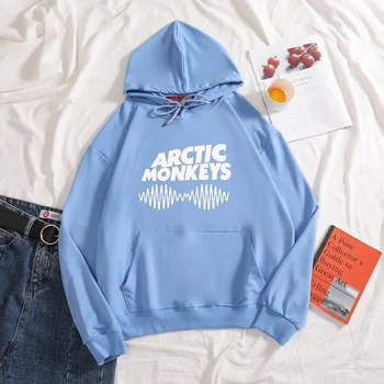 Noi 2020 Arctic Monkeys Sunet Hanorace de Culoare Pură Maneca Lunga, hanorac cu glugă Scrisoare de Imprimare Femei toamna sweatershirt Unisex