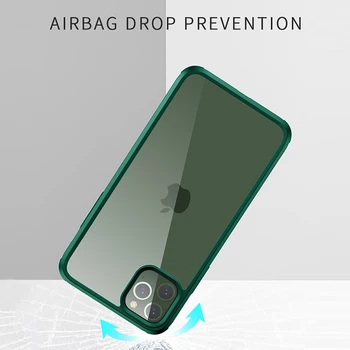 Protecție completă Sticla de Caz Pentru iPhone 11 Pro Max X XR Silicon Moale Telefon Caz Pentru iPhone XS Max X XR Clar Flip Cover