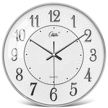 Nordic Minimalist Ceas de Perete Alb Mut Camera de zi Bucatarie Ceas de Perete Creative Relojes De Pared Cadouri Idee de Decor Acasă DD50WC