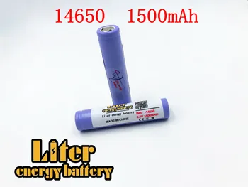 Litru de energie a bateriei 4BUC 3.7 v 14650 Baterie reîncărcabilă 3.7 V 1500mAh Li-ion Camera lanterna Lanterna Baterie