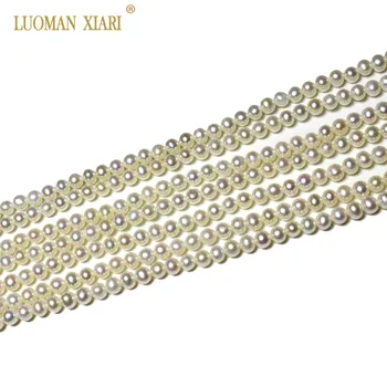 Top Naturale AAAA Rundă de apă Dulce Pearl Dimensiuni Mici Rotunde Perle Margele Pentru Bijuterii DIY Brățară Colier de 2-4mm