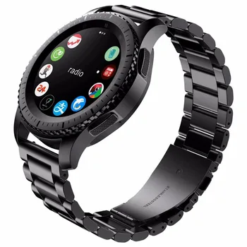 Curea Pentru Samsung Galaxy Watch 42mm Lux Centura de Plasă din Oțel Inoxidabil Ceasuri trupa Brățară de Aur Oameni de Afaceri Femei Brățări