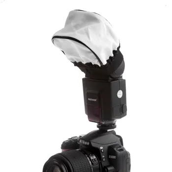 Neewer Universal Moale Mini Flash Bounce Diffuser Capac pentru On/Off Flash aparat de Fotografiat Arma Pentru Canon Nikon Sony DSLR flash Speedlite