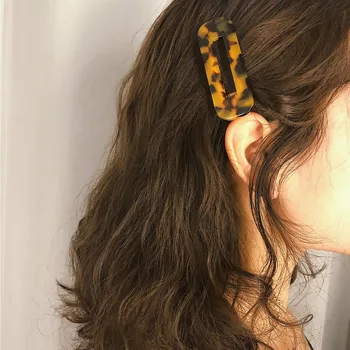 18PCS Elegant de Accesorii de Par pentru Fete Femei Lady Rășină Acrilică Aligator Clipuri de Păr Colorate de Par Agrafele de Păr Mânere
