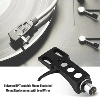 Universal Phono placă Turnantă Headshell Muntele LP Audio Phono Stylus Unitatea Cartușului de Headshell placă Turnantă Înregistrare Technics