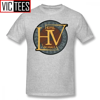 Mens Percy Jackson Tricouri Magnus Chase Logo T-Shirt Plaja Imprimate Tricou Minunat Bărbați Plus dimensiune Bumbac Tricou