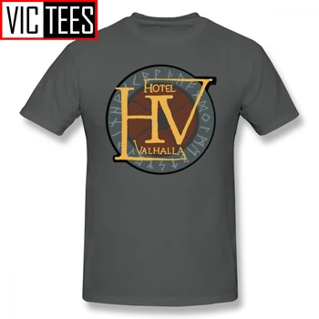 Mens Percy Jackson Tricouri Magnus Chase Logo T-Shirt Plaja Imprimate Tricou Minunat Bărbați Plus dimensiune Bumbac Tricou