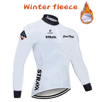 2020 STRAVA Pro Echipa de Iarnă, Ciclism Îmbrăcăminte Respirabil Ropa Ciclismo Maneca Lunga MTB Biciclete Imbracaminte Sport în aer liber, Haine