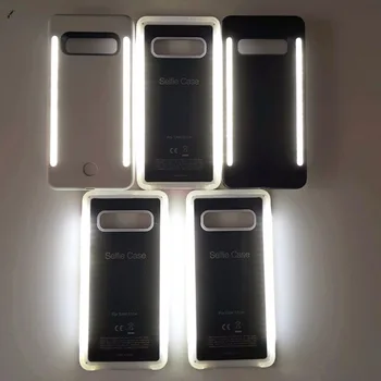 Pentru Galaxy S10 S8 S9 plus Anti-toamna 3 Generații CONDUS de Lux Luminos Caz de Telefon Protector Capac Sac Pentru Samsung S10 Caz