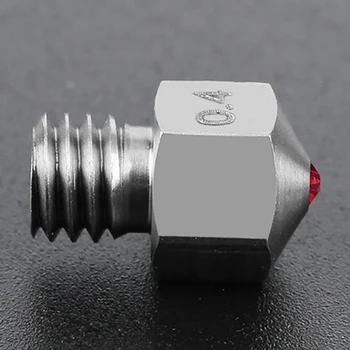 Imprimanta 3D Accesorii MK8 Oțel Titan Ruby Duza de 0.4 mm Compatibil cu PETG ABS PEI PEEK