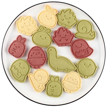 8Pcs/set Presa de tip Tăietori Cookie Fondant de Desene animate Forma de animale Cookie Mucegai DIY Fondant de Patiserie de Copt Instrumente de Gătit