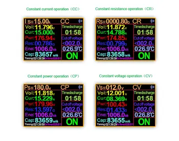 150W DL24 2.4 Inch LCD DC USB Tester Electronic Suport de Încărcare Aplicații Capacitate Baterie de Descărcare de gestiune Taxa de Putere Metru Checker Putere