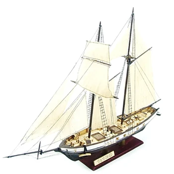 Nou 1:130/100/70/30 Navigatie DIY Nava de Asamblare Model Clasic Barca de Lemn Decor Lemn