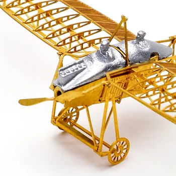 1/160 Etrich Taube Austro-ungar Scară Alama Gravat Model Kit Avion 3D DIY Metal Puzzle Miniatură Jucărie pentru Adulți Hobby Despicare