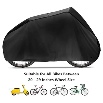 190T Nylon Biciclete de Acoperire rezistent la apa Biciclete MTB Caz de Protecție Anti Praf, Ploaie Protecție UV Cu sistem de Blocare gauri Sac de Depozitare