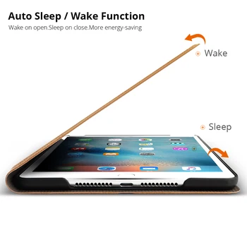 Cerb din Piele Smart case Pentru Huawei MediaPad M5 10.8 / 10 Pro CMR-AL09 CMR-W09 Trezi Auto Dormi Stand Flip Cover + filmPen