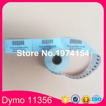 100*Role Dymo 11356 Eticheta 41mm x 89mm Compatibil Etiketten pentru LW450 (Aprovizionare, de Asemenea, Dymo 11356