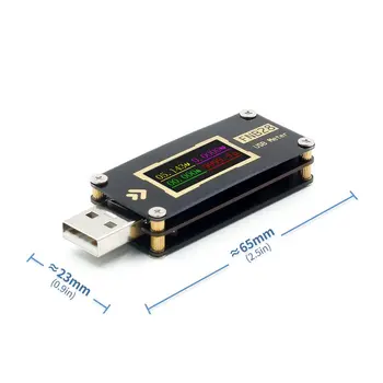 Tester USB FNB 28 de Curent și de Tensiune Metru QC2.0/QC3.0/FCP/SCP/AFC Rapid de Încărcare de Protocol de Declanșare Test de Capacitate